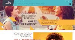 Desktop Screenshot of lagracia.com.br